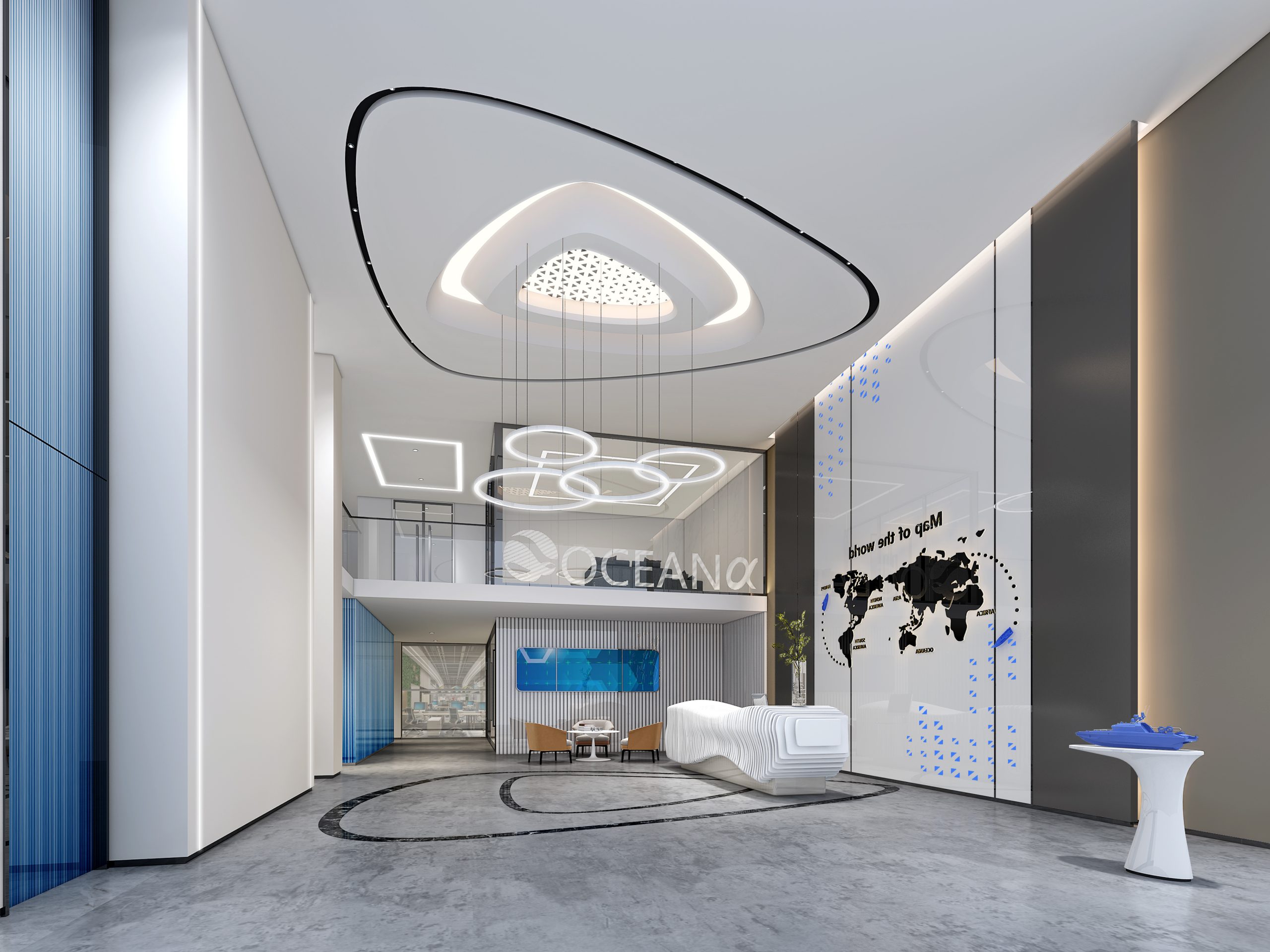 3D office lobby design renderings:How to achieve the most realistic 3D office lobby design renderings