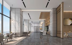 lobby lounge renderings near