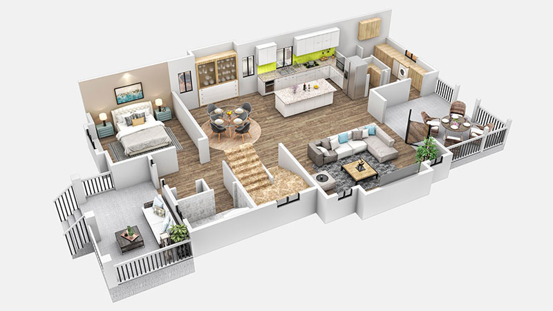 Where to find top interior design renders and how to present it