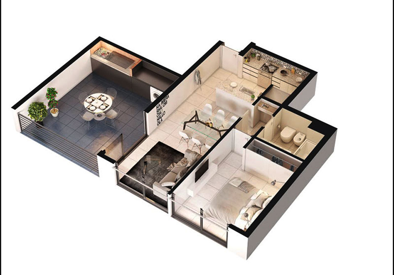 create 3D floor plans online