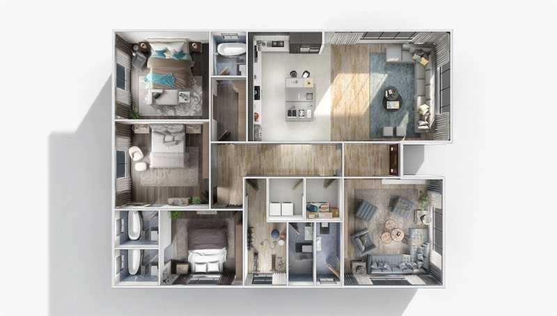 design a house plan, 3d building plans, apartment 3d floor plans