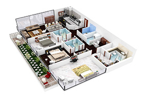 efficient-3-bedroom-floor-plan