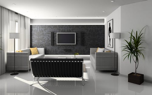 3D rendering of home interior