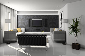 3D rendering of home interior