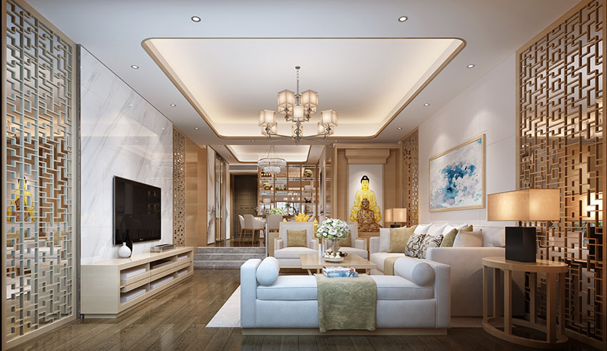 3D interior rendering